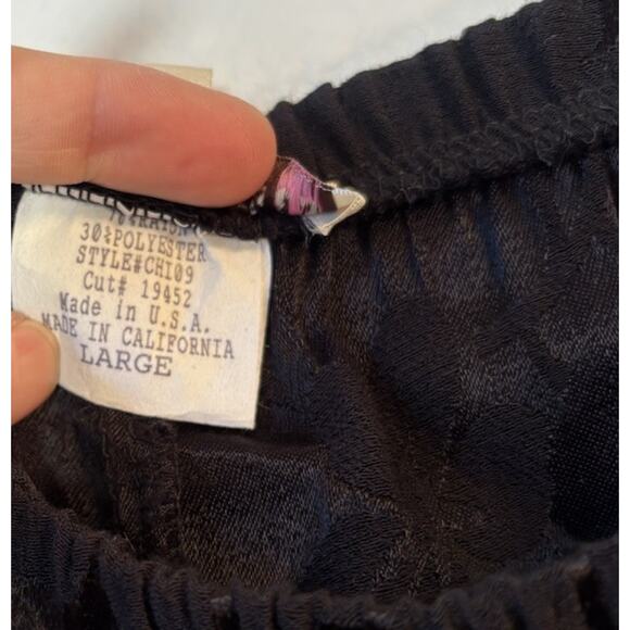 Spencer Alexis Floral Black Maxi Size L
Midi Skirt Ruffle Hem Whimsy Fairycore - Picture 14 of 14